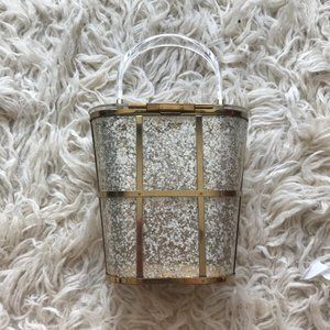 1950's Majestic Lucite/Plastic Glitter Bag